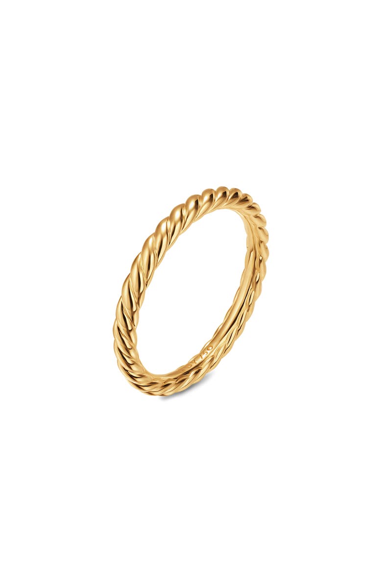 David Yurman DY Unity Cable Band Ring, Alternate, color, Gold