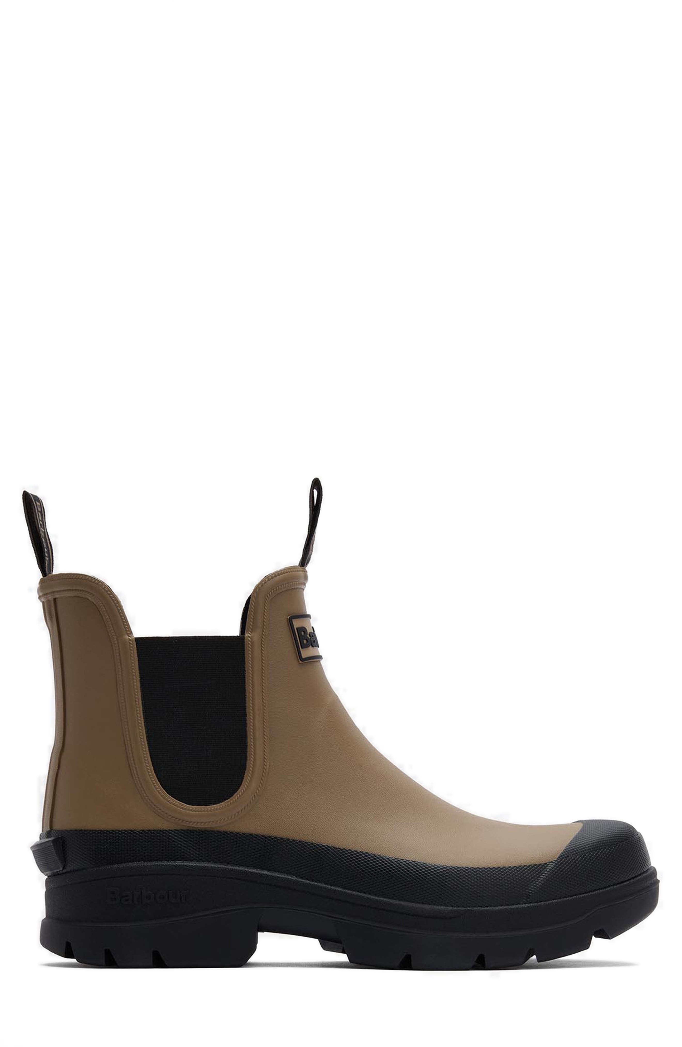 Nimbus Chelsea Rain Boot, Alternate, color, MILITRY BROWN/ BLACK