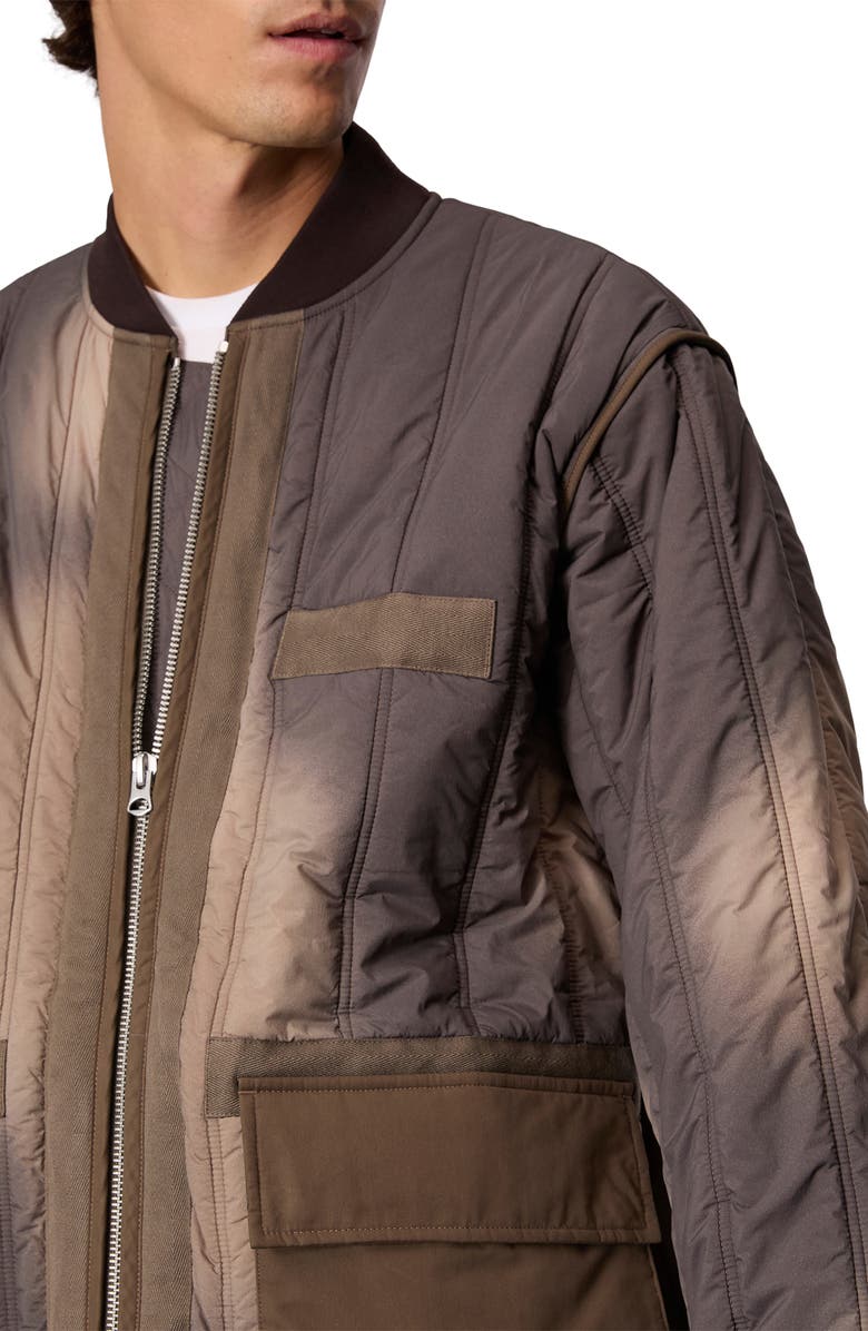 rag & bone Delta Liner Jacket, Alternate, color, Gravel Gradient