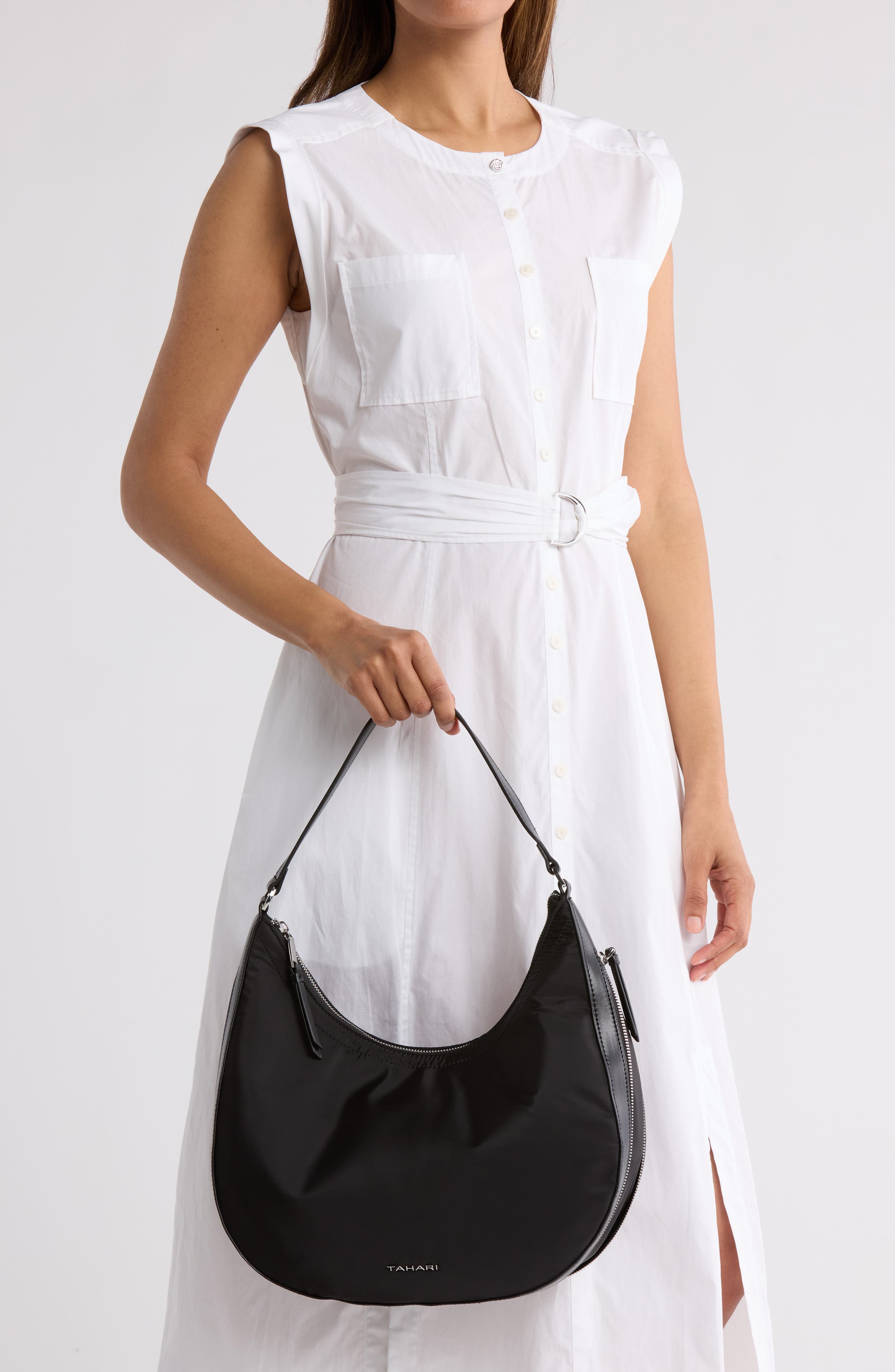 Tahari Minetta Expandable Crescent Bag (Women) | Nordstromrack