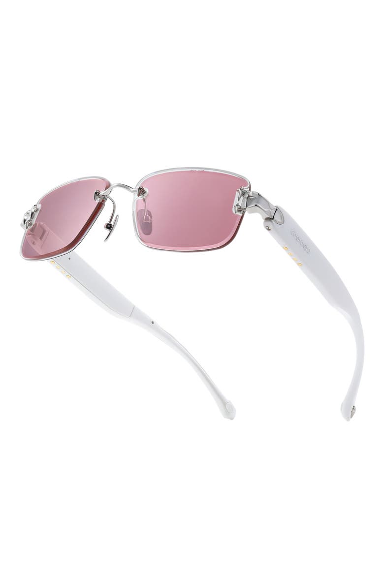 Chamelo Aura Touch Prismatic Sunglasses, Alternate, color, White
