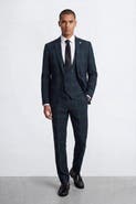 Twisted Tailor Ginger Tartan Suit Jacket