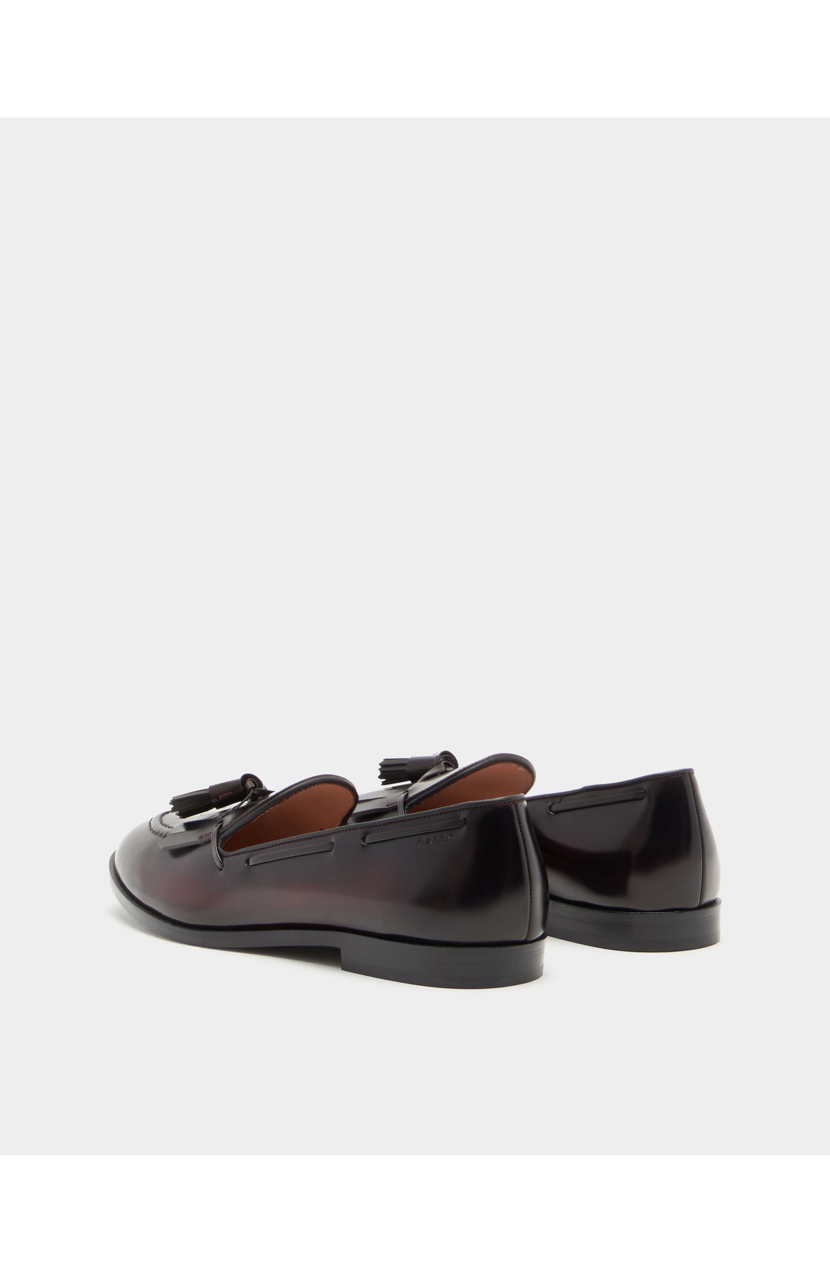 Bally Elite Loafer in Andorra Brushed Leather, Alternate, color, 