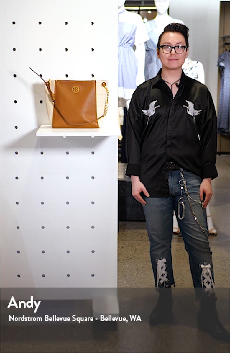 Everly Leather & Straw Hobo, sales video thumbnail