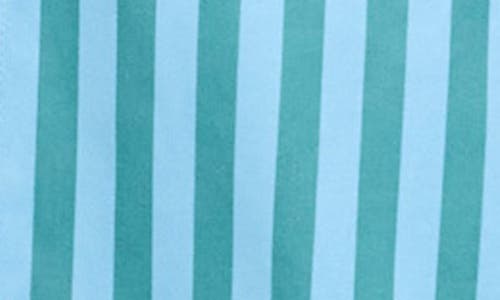 Madewell Stripe Boxy Button-up Shirt In Blue