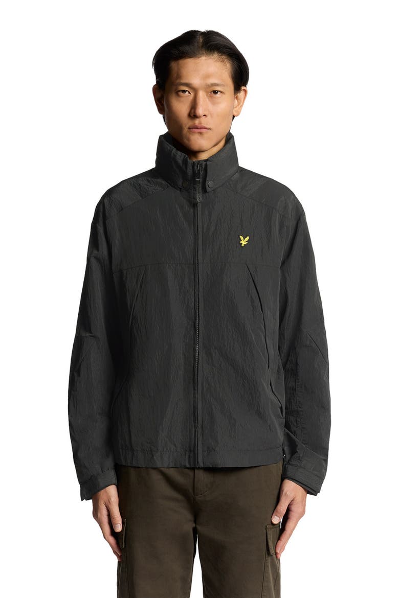 Long Sleeve Fold Away Hood Jacket, Alternate, color, Black Ice