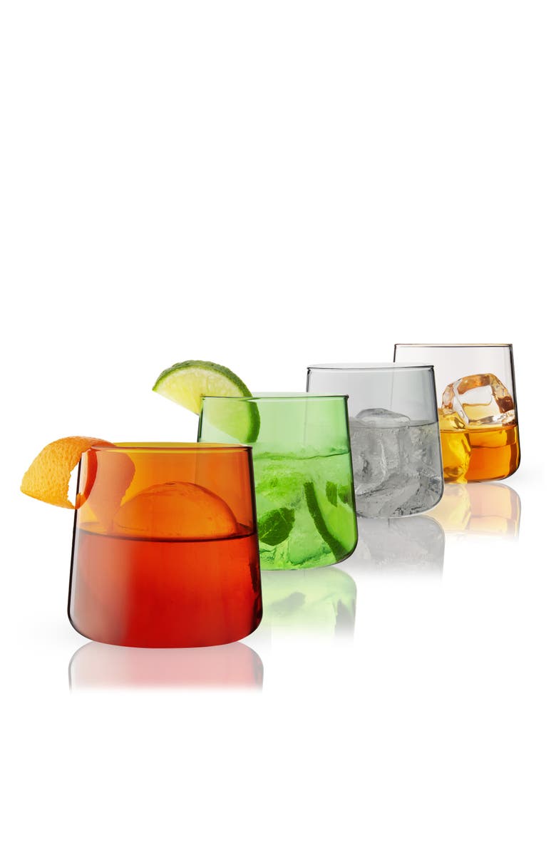 Viski Aurora Cocktail Tumblers, Alternate, color, Assorted
