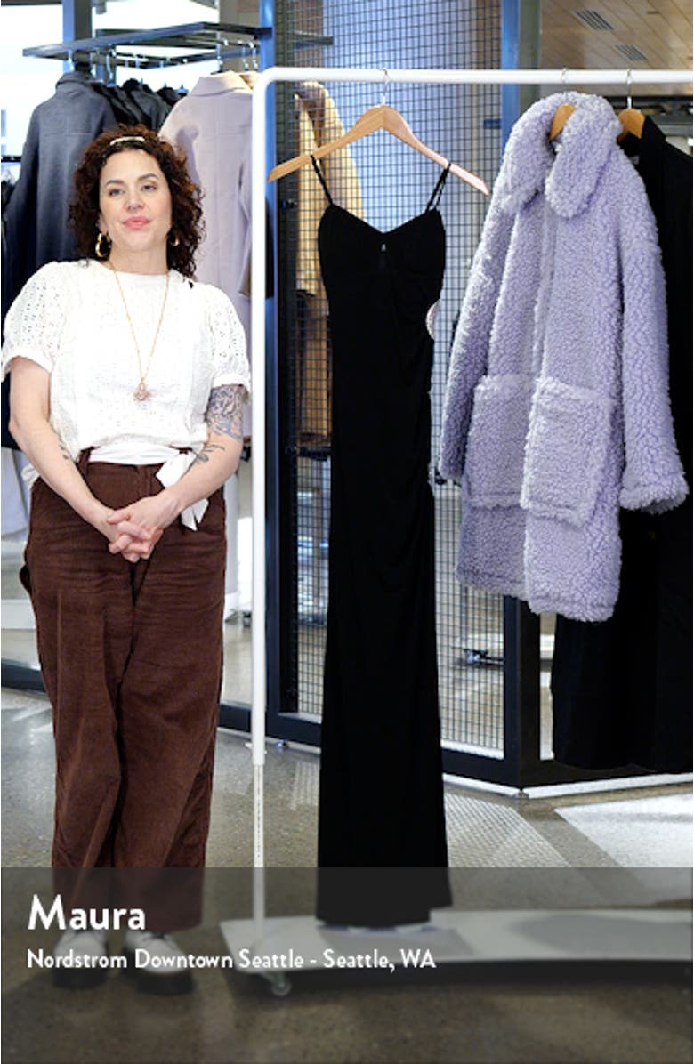 Crystal Ruched Body-Con Gown, sales video thumbnail