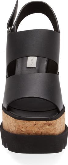 Stella McCartney 'Elyse’ lace up wedges Stella McCartney Women's Elyse Wedge Platform Sandals