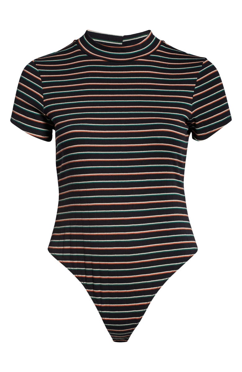 BP. High Neck Rib Bodysuit, Alternate, color,