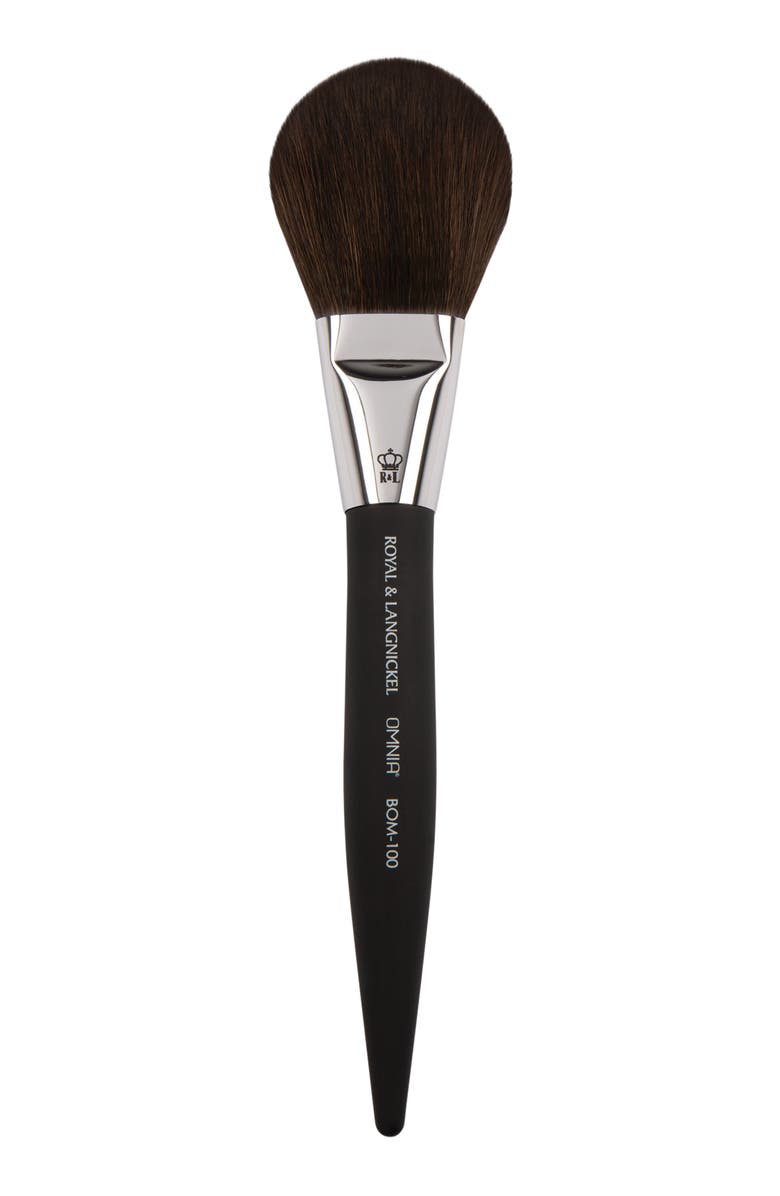 OMNIA Brush Pro Powder Makeup Brush, Alternate, color, Black