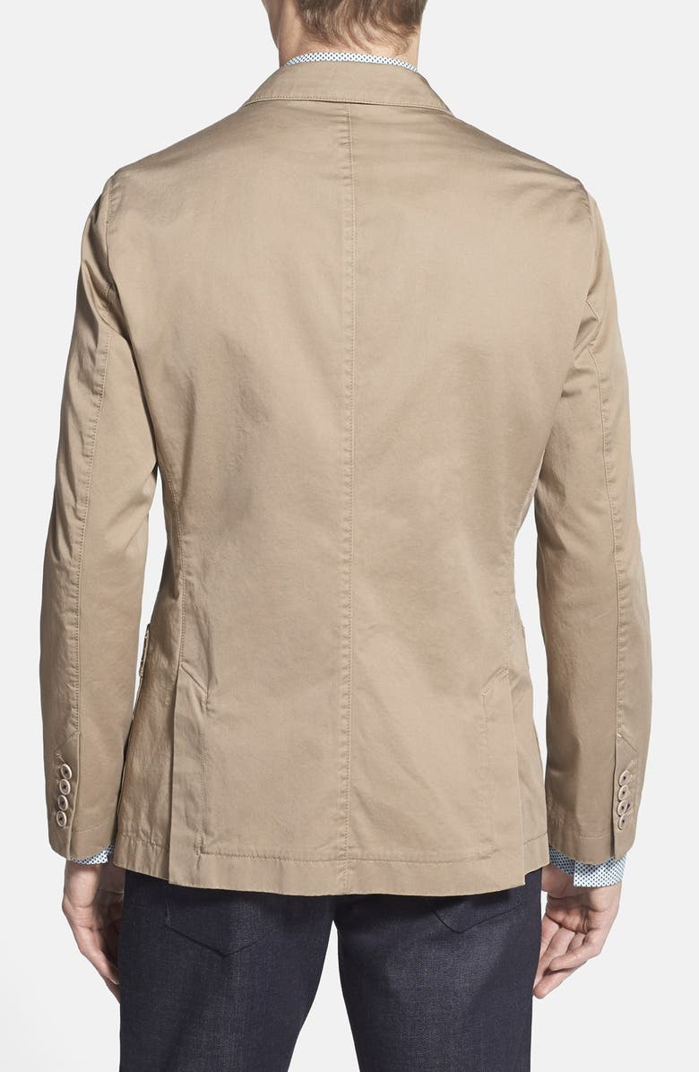 BOSS 'Menvin' Trim Fit Cotton Twill Sport Coat, Alternate, color, 