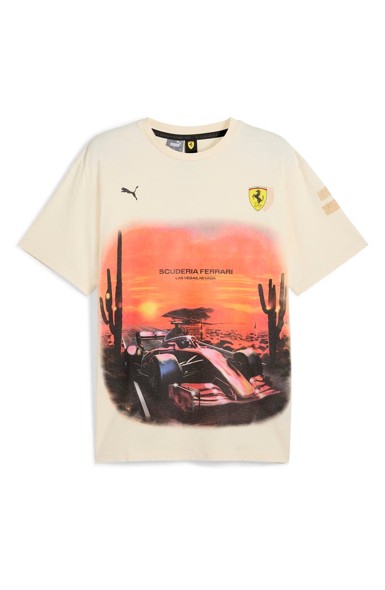 PUMA DESERT SUN - PUMA FOR SCUDERIA FERRARI Graphic Tee, Main, color, 