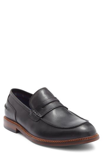 Steve Madden Even Penny Loafer In Black