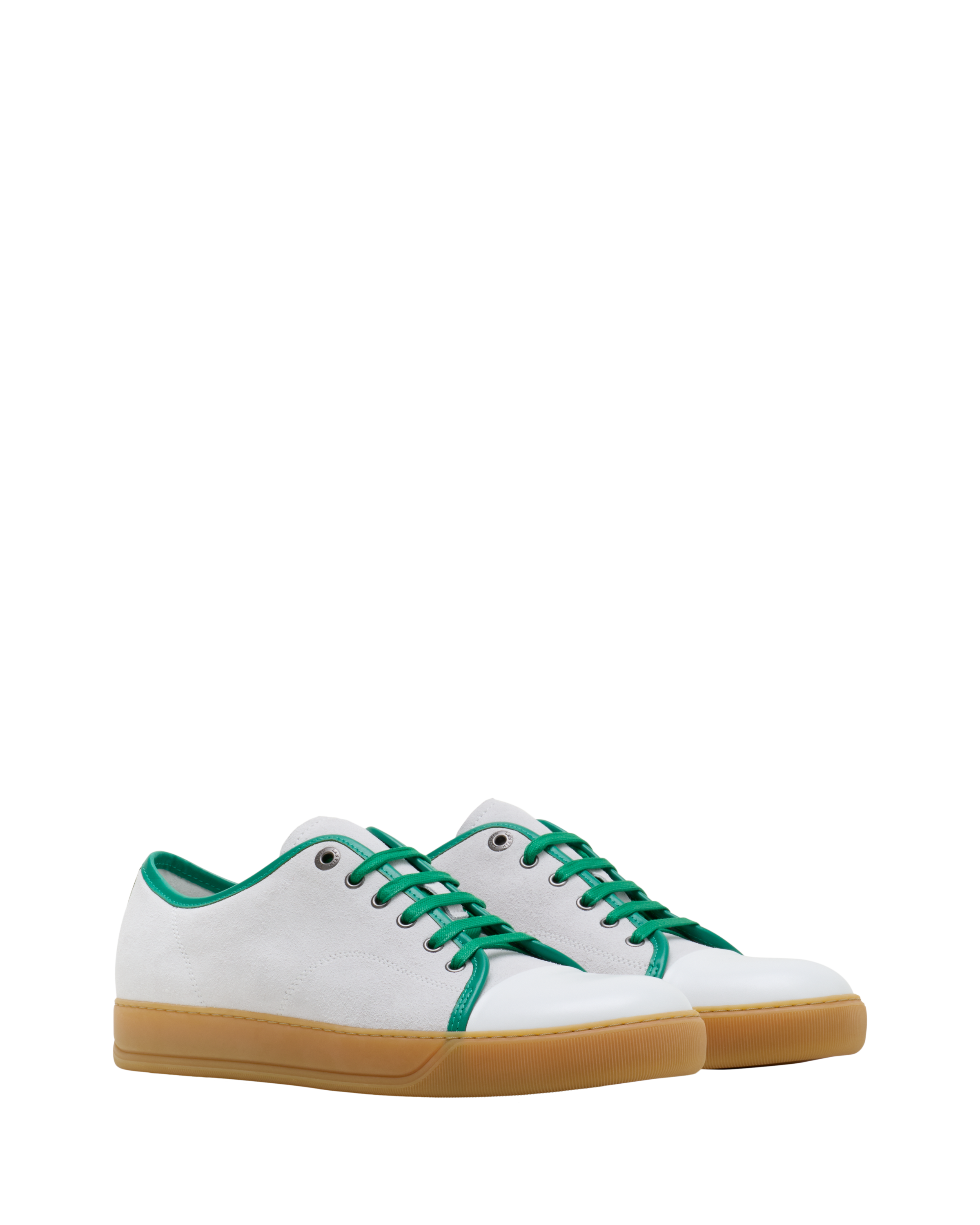 DBB1 Leather And Suede Sneakers, Alternate, color, Green
