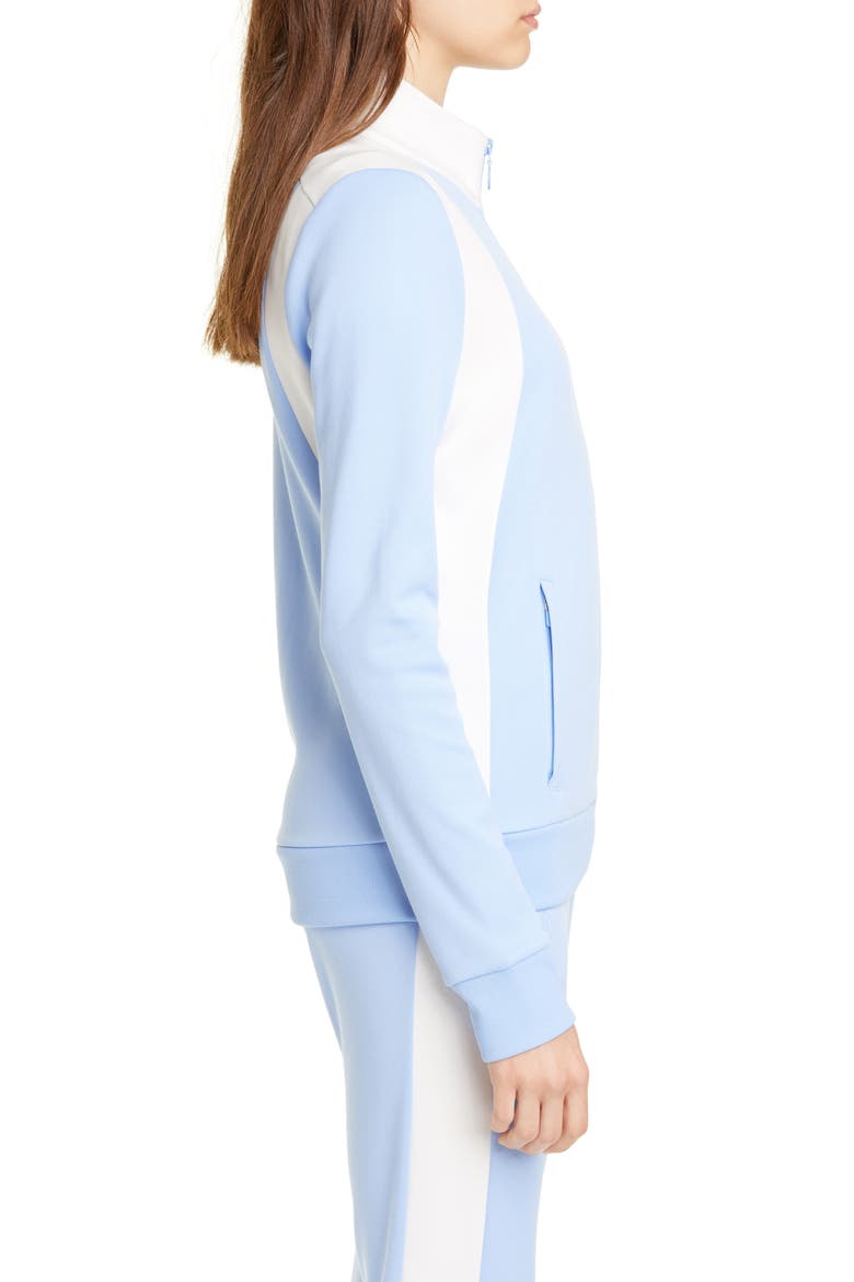 Colorblock Track Jacket, Alternate, color, ACE BLUE