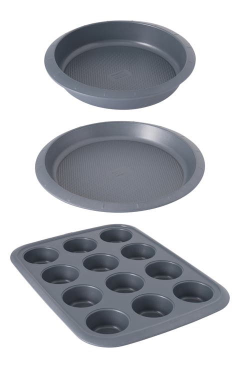 Gem Nonstick Carbon Steel Bakeware 3-Piece Set