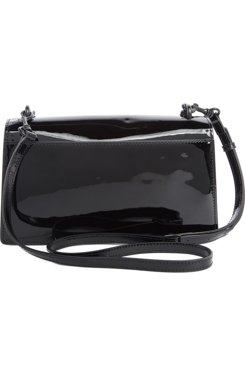 Kurt Geiger London Shoreditch Leather Crossbody, Alternate, color, Black