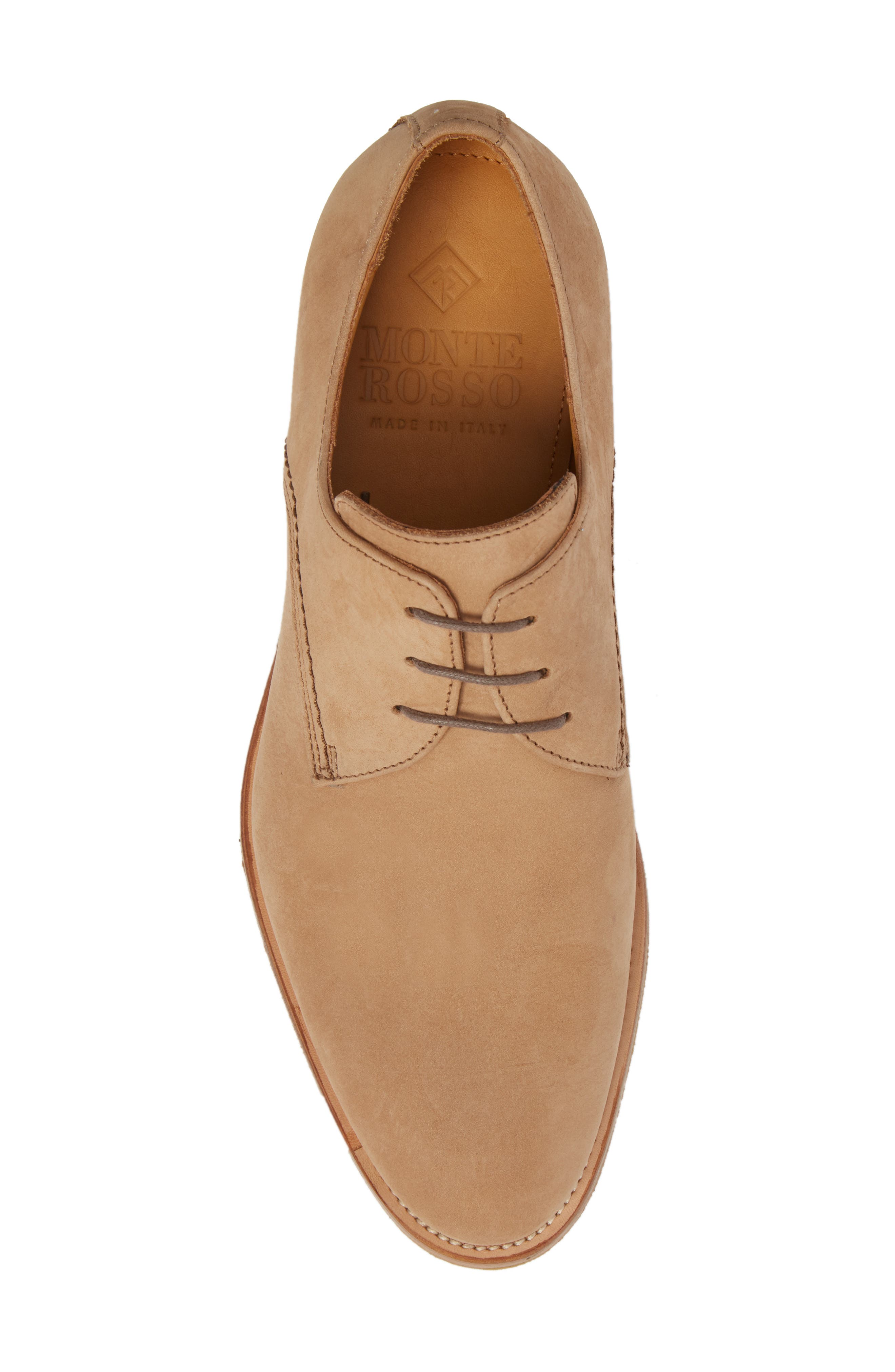Monte Rosso Matteo Plain Toe Derby, Alternate, color, 