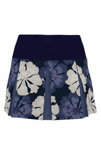 Fuji Floral Ribbed Performance Miniskort