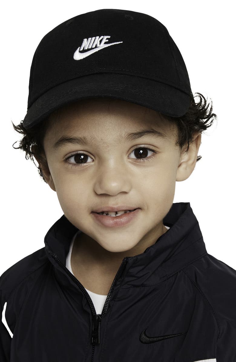 Nike Kids' Futura Club Baseball Cap, Alternate, color, Black