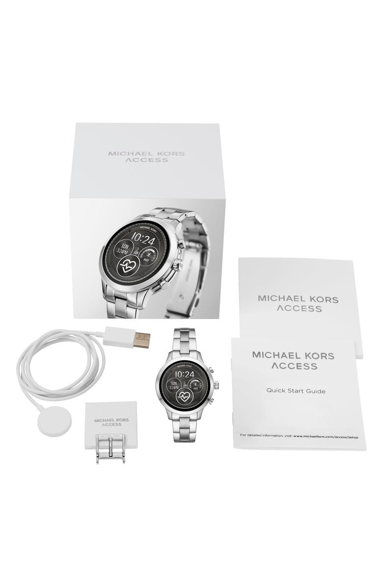 Michael Kors MICHAEL Michael Kors Access Runway Smart Bracelet Watch, 41mm, Alternate, color, 