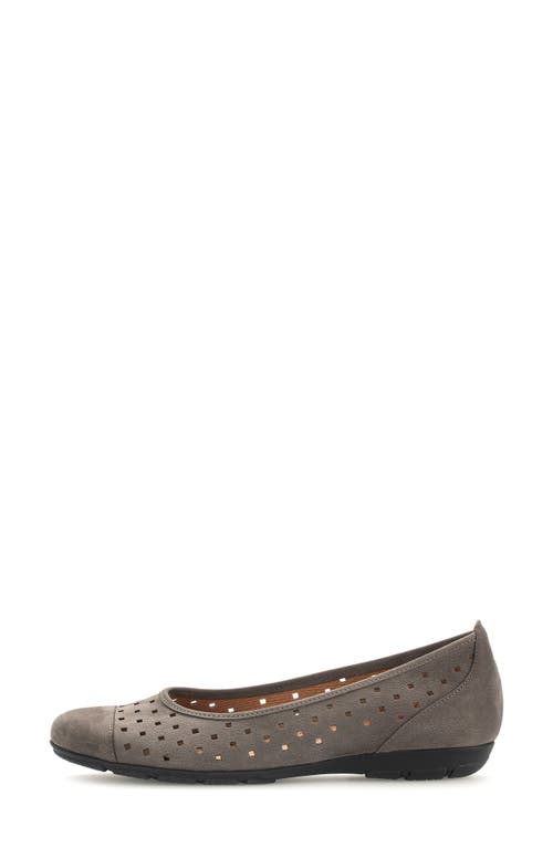Gabor 44.169 Ballet Flat In Wallaby