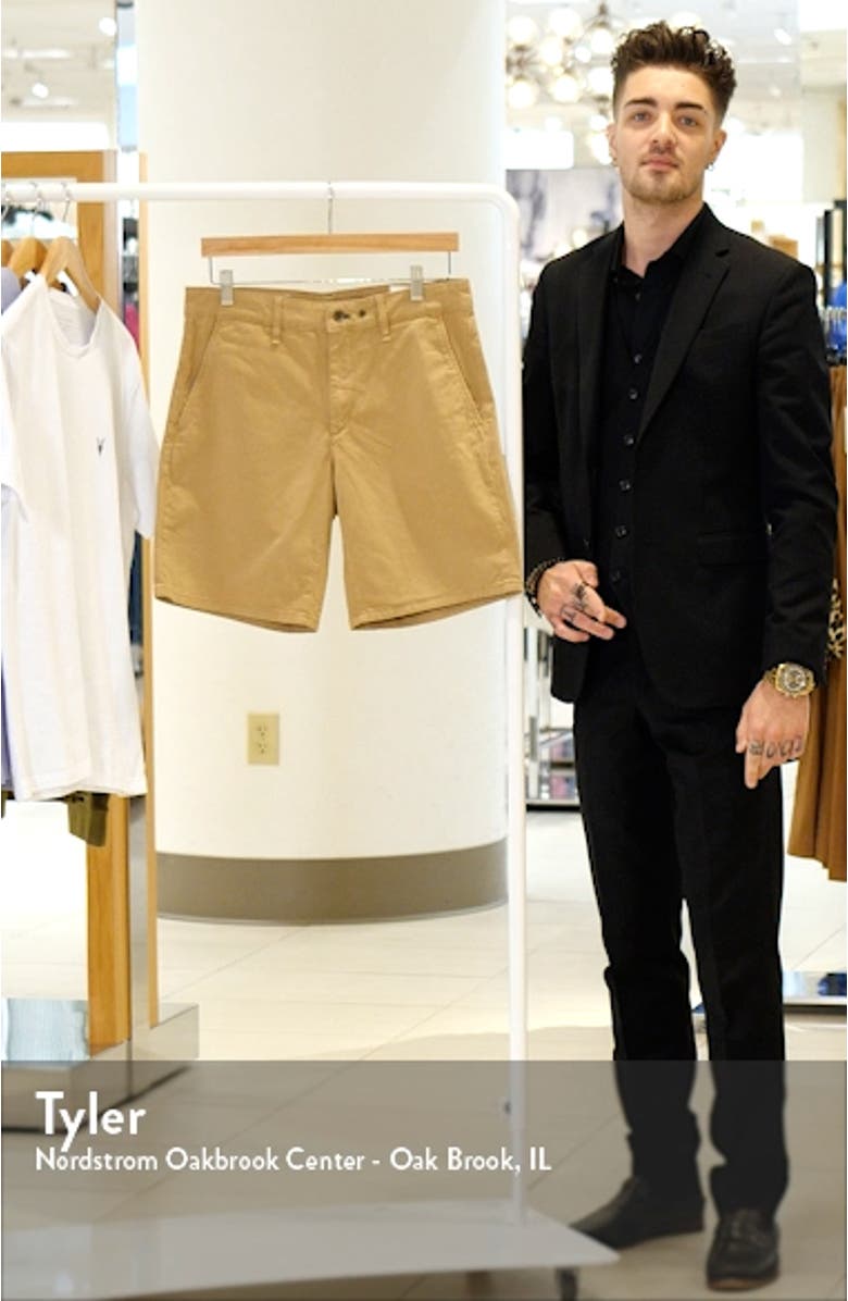 Men's Perry Stretch Twill Shorts, sales video thumbnail