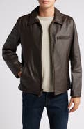 Schott NYC Waxy Cowhide Leather Moto Jacket