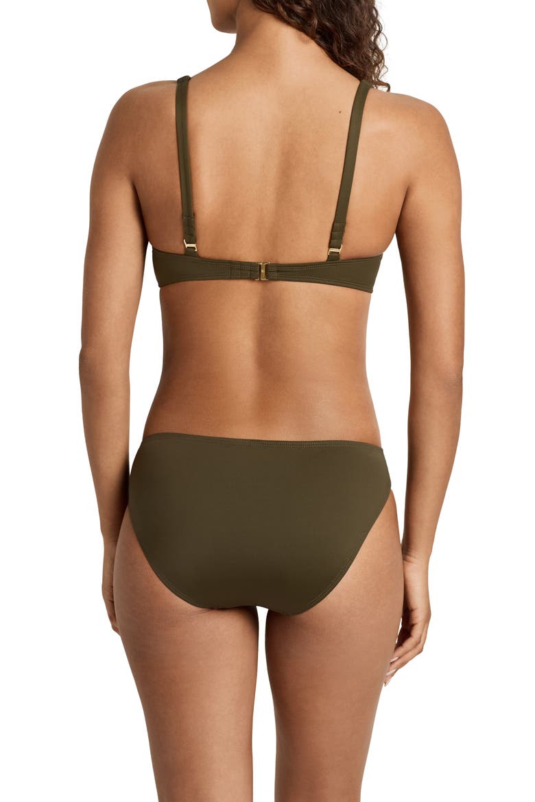 Ring Bikini Top, Alternate, color, DARK OLIVE