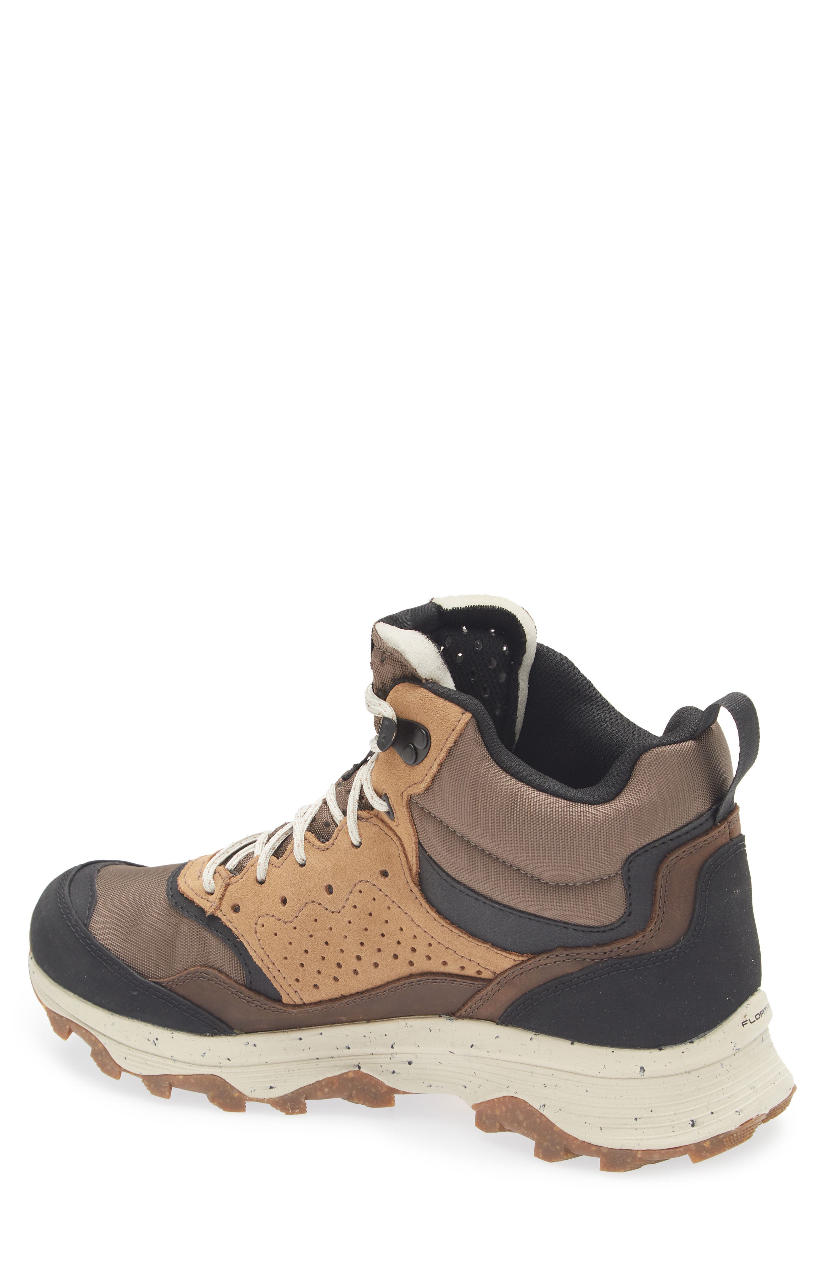 Merrell Speed Solo Mid Waterproof Hiking Boot, Alternate, color, Earth