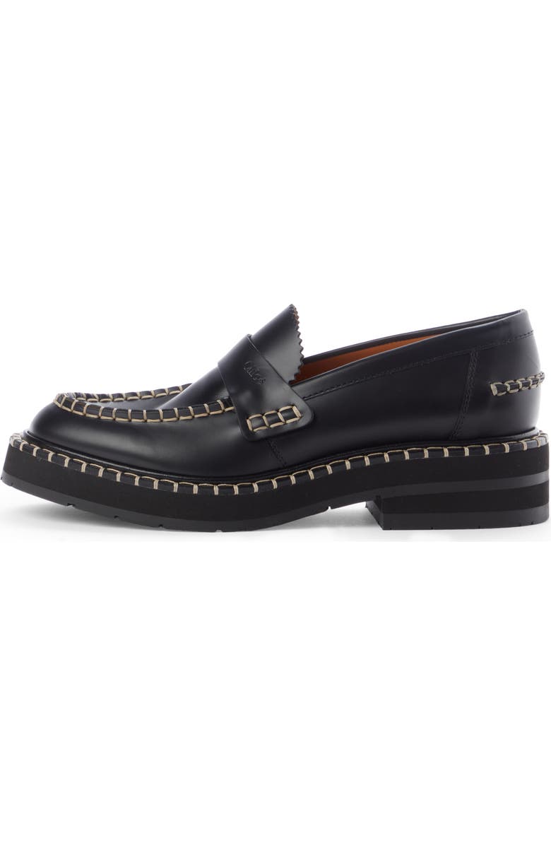 Chloé Noua Stitch Detail Loafer, Alternate, color,