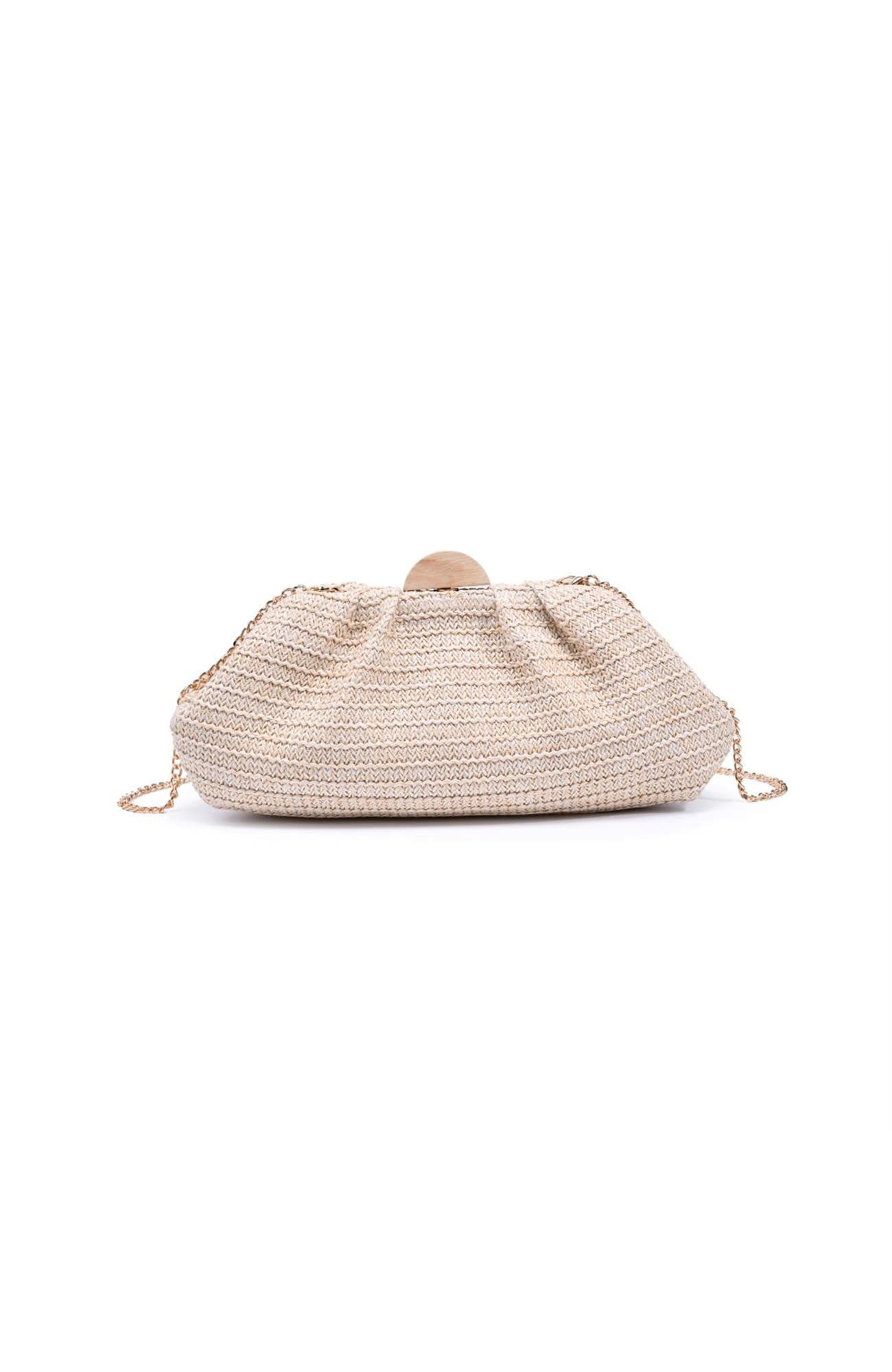 Dorothea Clutch, Alternate, color, Natural