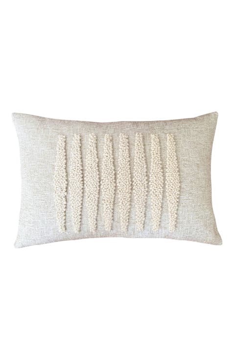 Punch Needle Pillow - Zulu Pattern - Cover + Insert