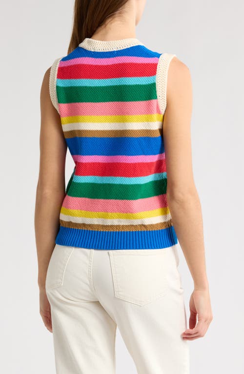 BODEN BODEN STRIPE SWEATER VEST