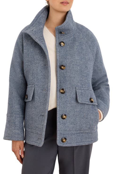 Wool & Alpaca Mod Coat