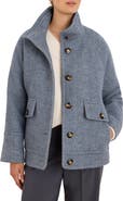 NIC+ZOE Wool & Alpaca Mod Coat