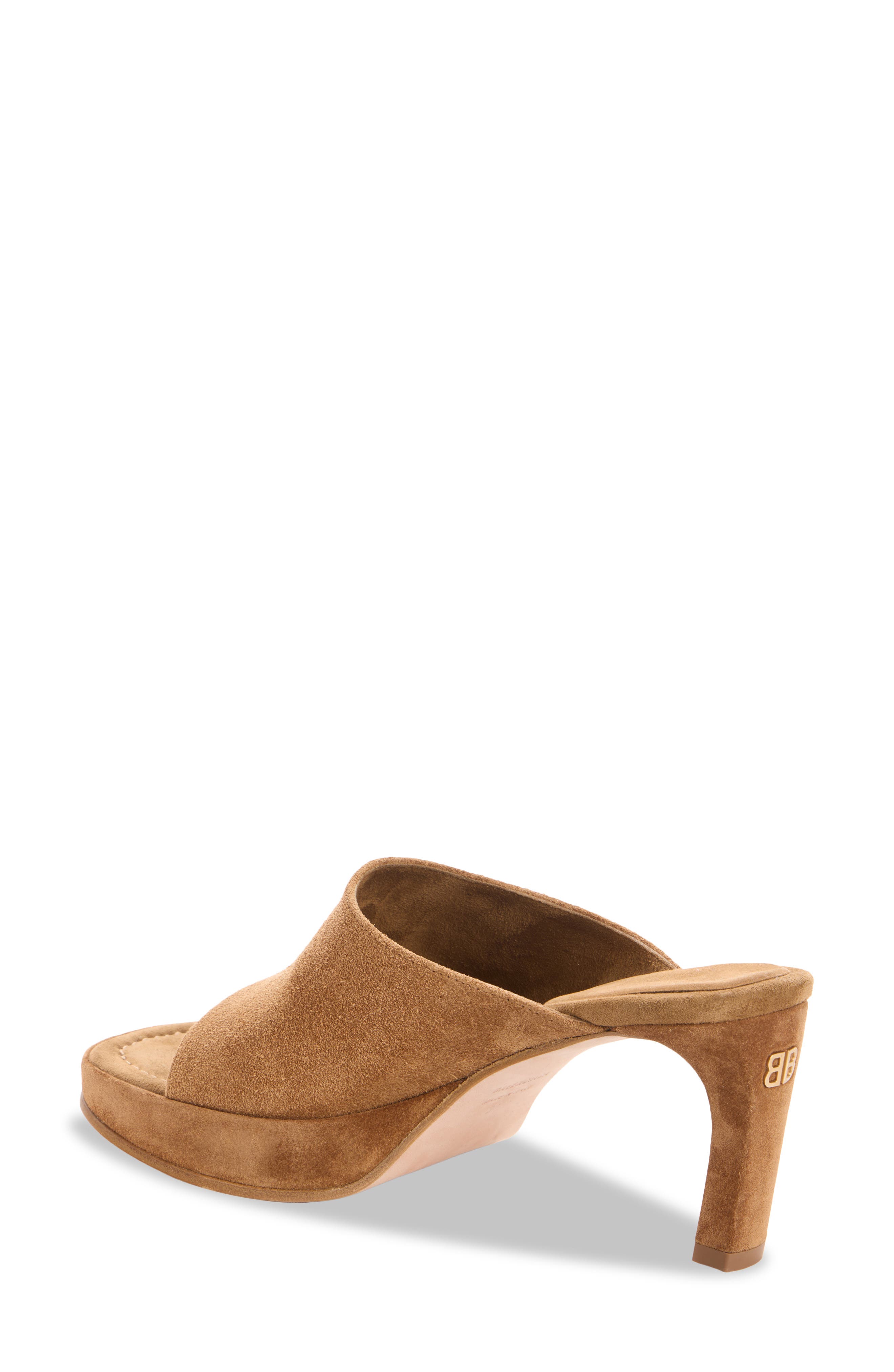 Balenciaga Fargo Sandal, Alternate, color, Mahogany