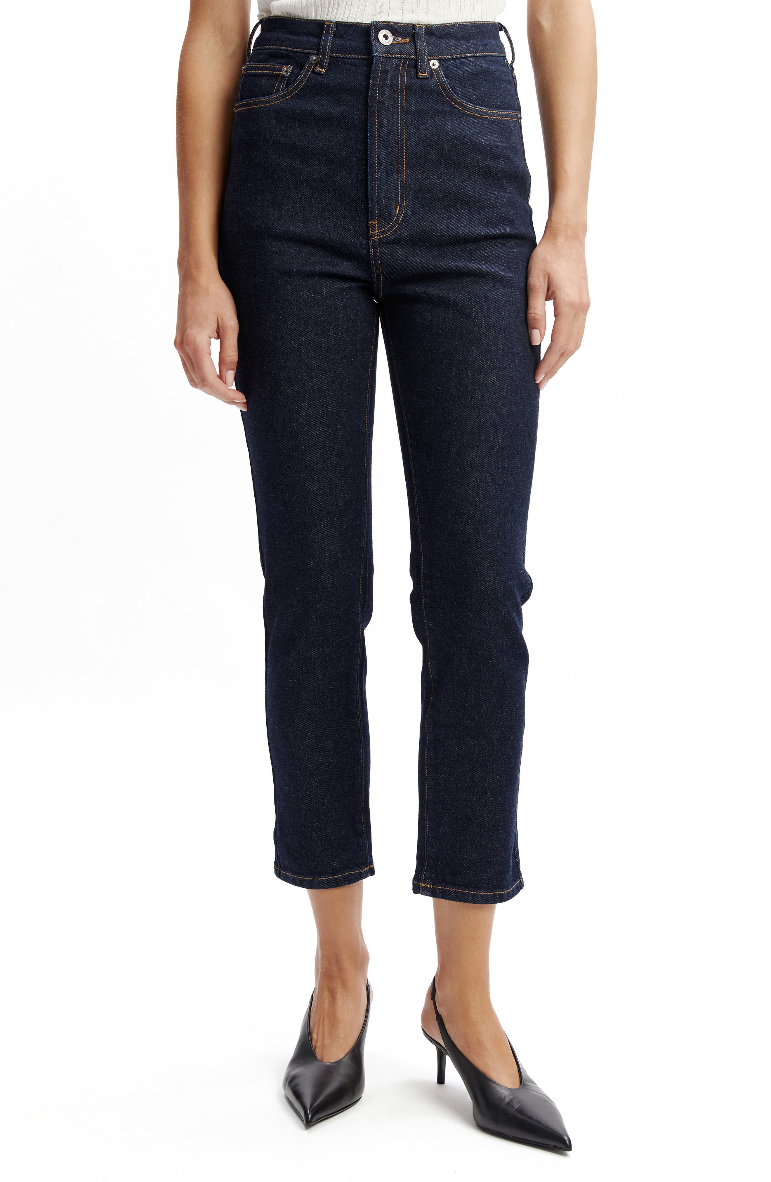 Heidi Straight Leg Crop Jeans