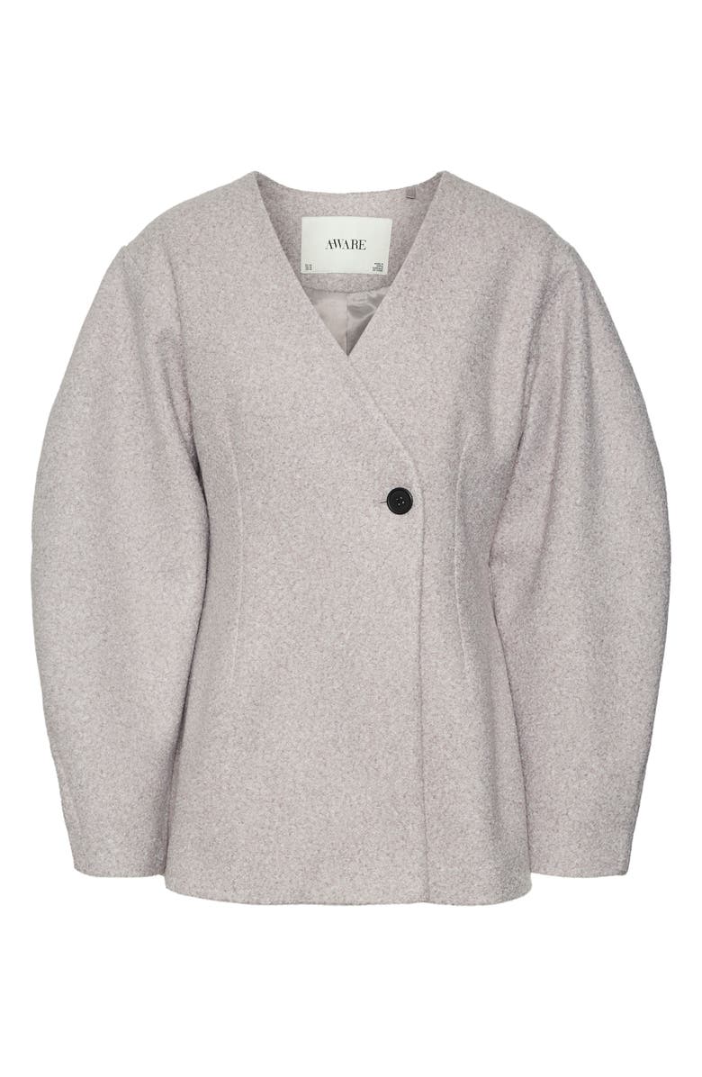 VERO MODA Nina Felted One-Button Blazer, Alternate, color, 