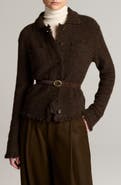 Vince Shrunken Donegal Cashmere Cardigan