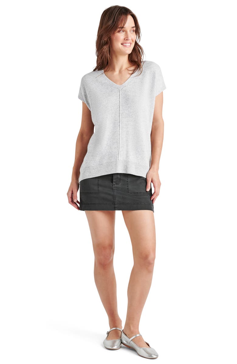 Splendid Jane Short Sleeve Knit Sweater, Alternate, color, 