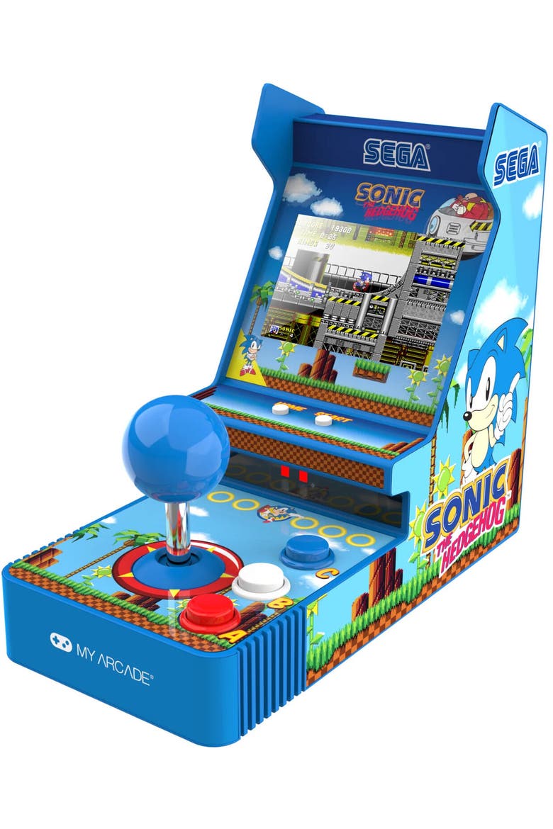 Myarcade Dgunl7157 Sonic The Hedghog Joystick Play, Main, color, Multicolor