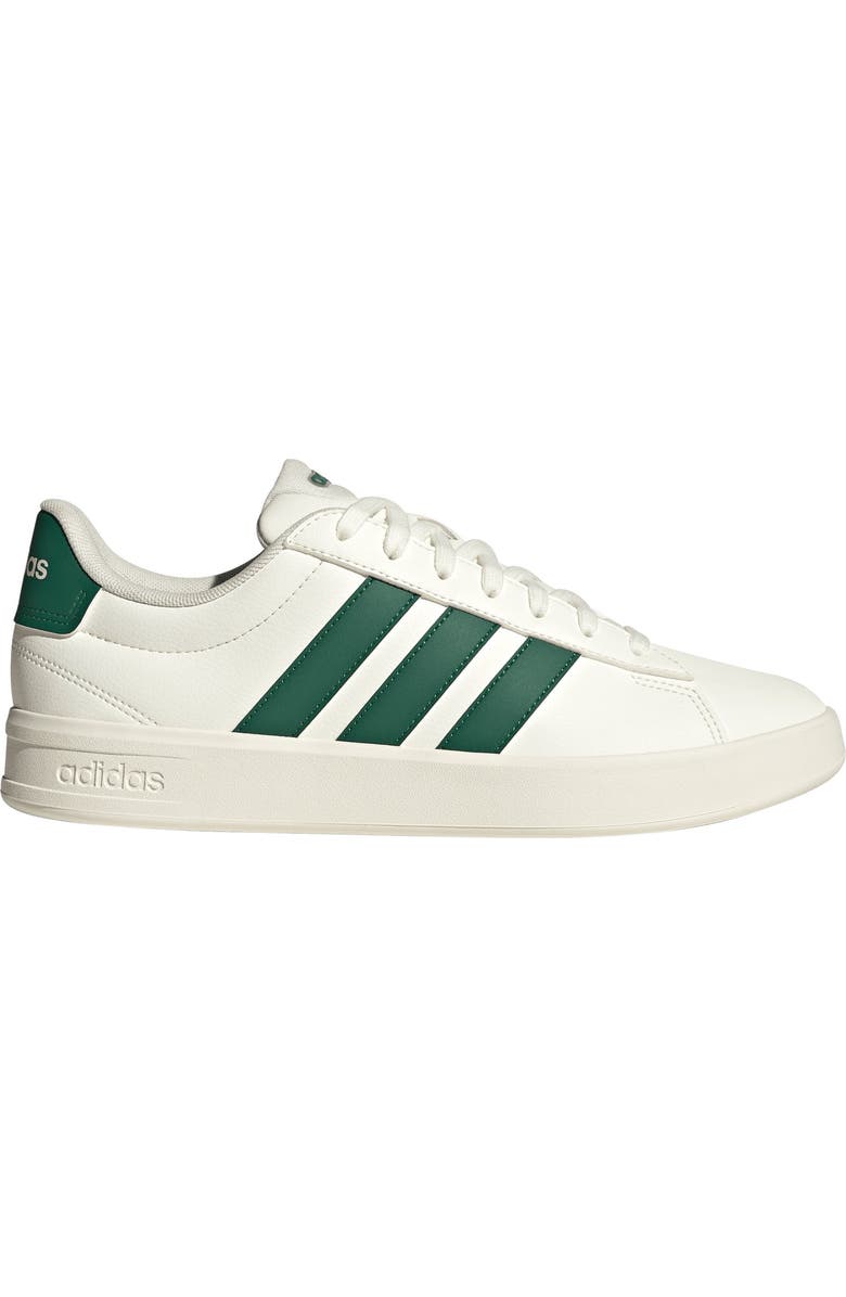 adidas Grand Court 3.0 Sneaker, Alternate, color, Off White/ Green/ Off White