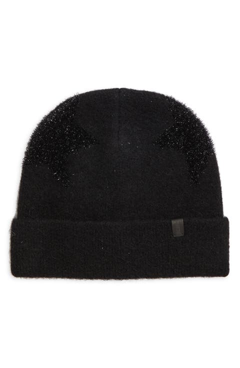 Metallic Star Beanie
