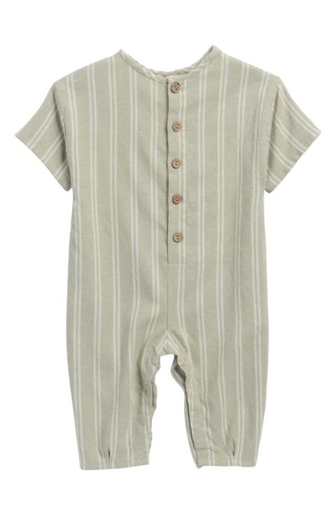 Hayes Pinstripe Romper