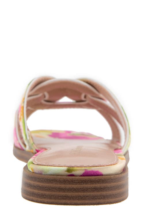 Bcbgeneration Meltem Slide Sandal In Floral Multi