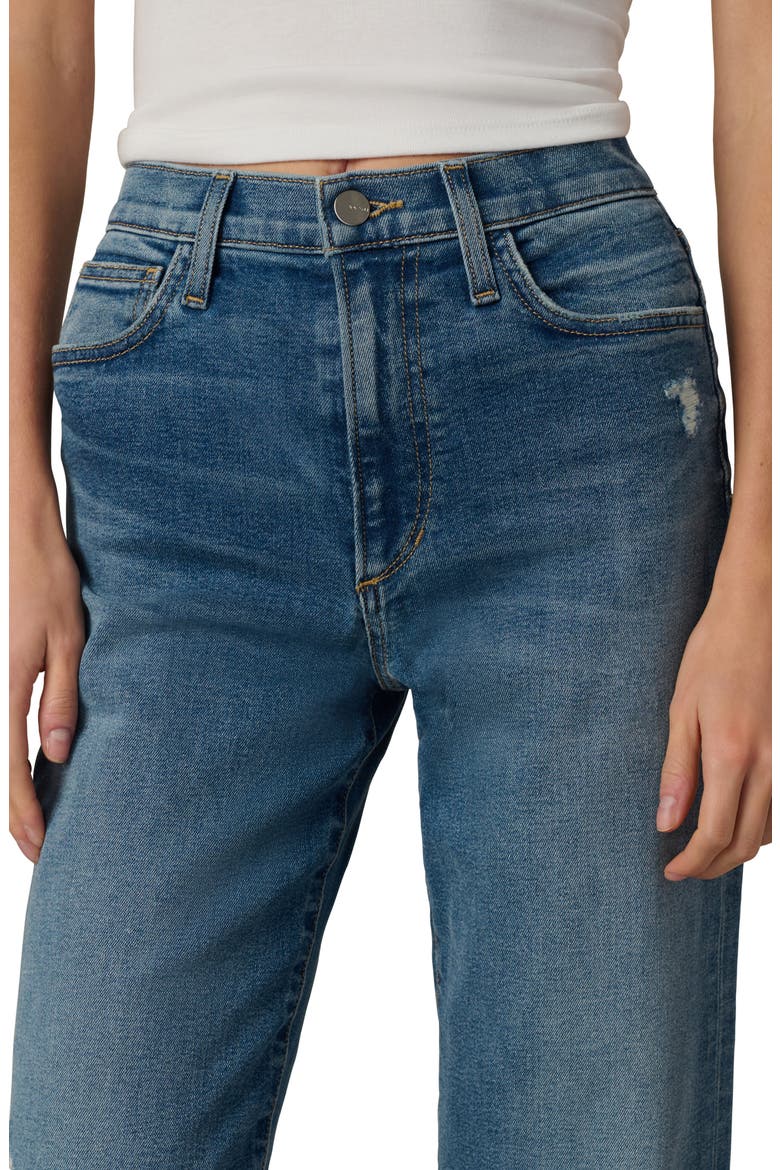 The Blake Ripped High Waist Crop Wide Leg Jeans, Alternate, color, LUCULENT