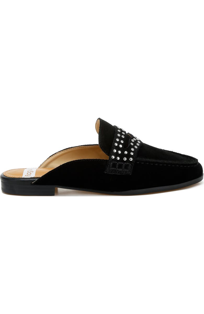 Rag & Co Eve Park Stud Mule, Alternate, color, Black