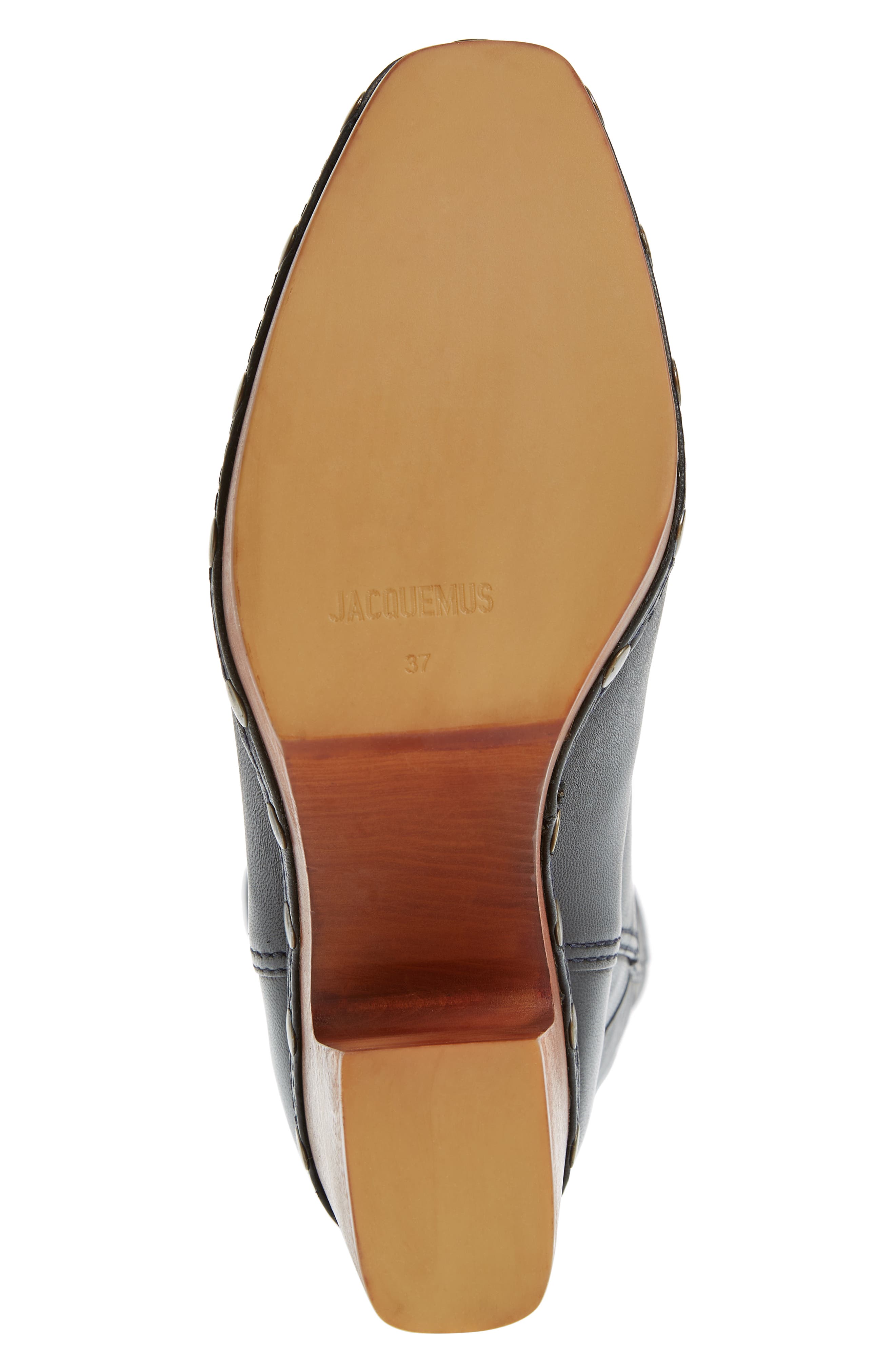 Jacquemus Les Bottes Sabots Hautes Thigh High Boot, Alternate, color, 